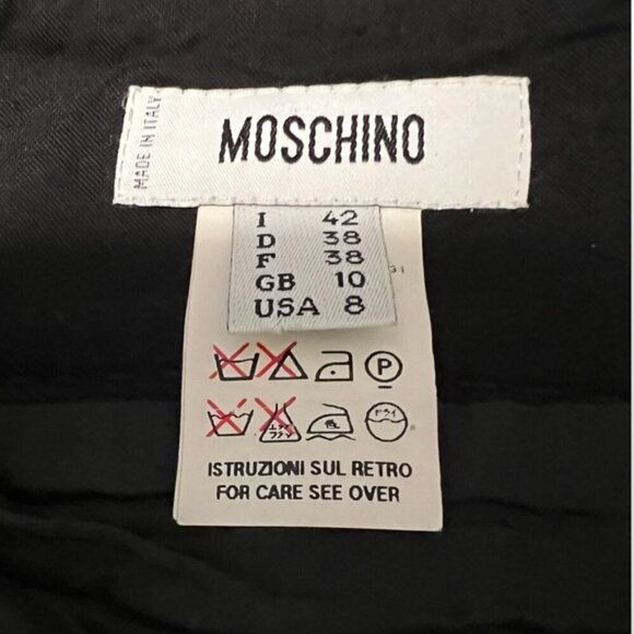 Moschino Black Skater Skirt - Picture 3 of 4